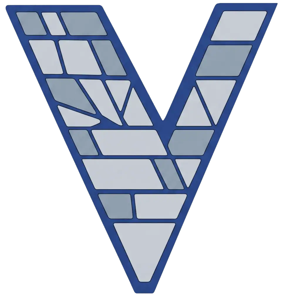 Valley Paving Stone Inc. logo with stone pattern design.